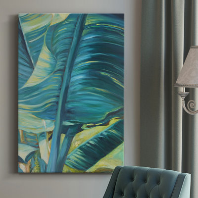 " Green Banana Duo II " Painting Print
