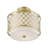 Kenrick Fabric Semi Flush Mount