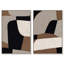 All The Way Set Abstract Canvas Print by Oliver Gal, Black Frame, 10 x 15-1028217849-1028217851