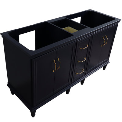 Ferrara 60'' Double Bathroom Vanity Base Only