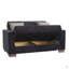 Causeuse convertible avec rangement en microfibre Collection-1765784357