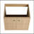 24"Wall-Mounted Bathroom Vanity Whit Ceramic Sink