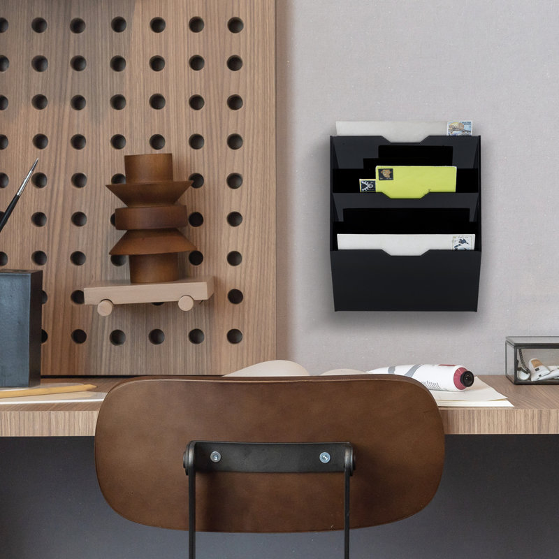 Acrylic Wall Mail Organiser
