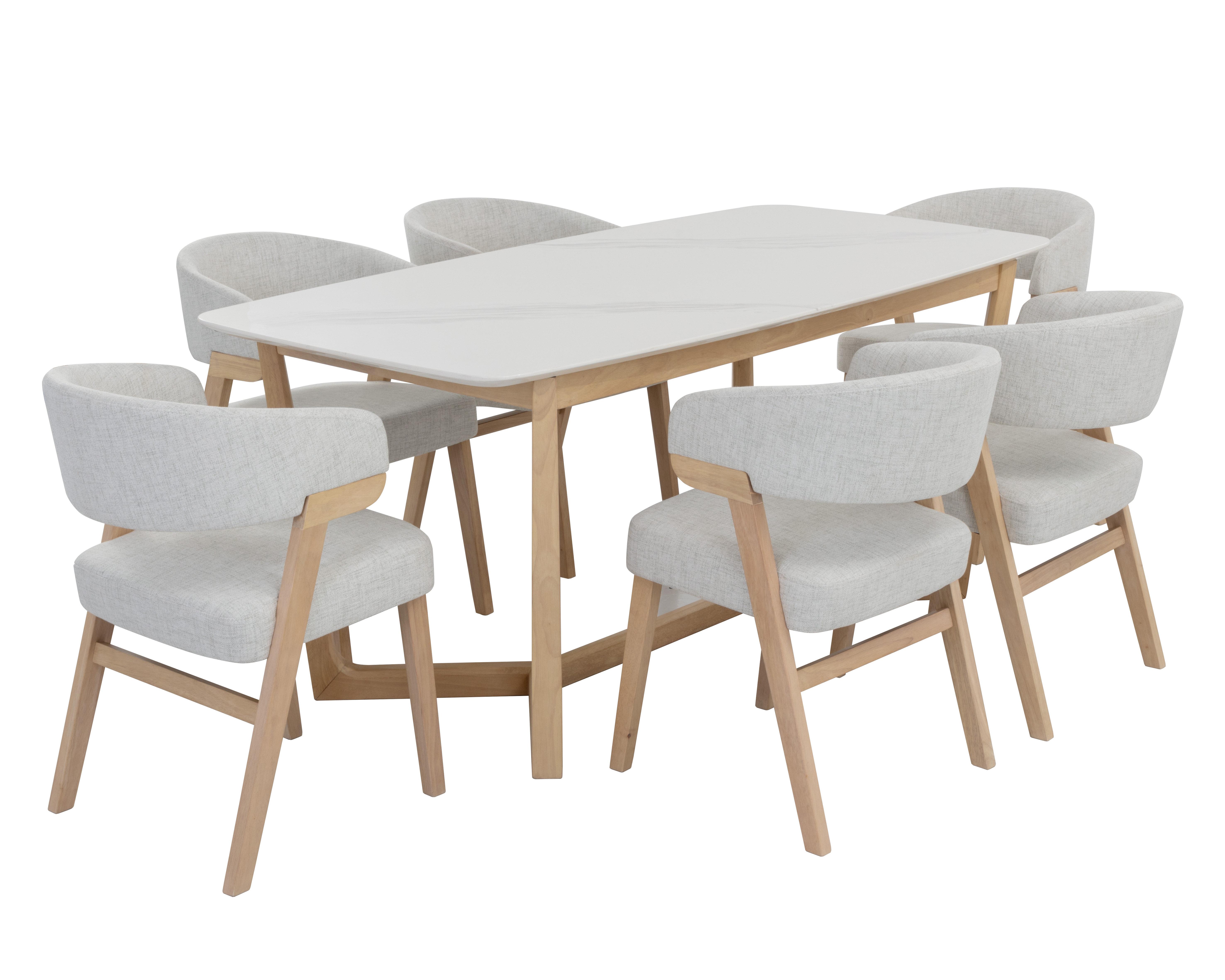 Corrigan Studio Ledbury 7 Piece Dining Table Set Wayfair Canada