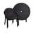 Janaysha 4 - Person Wicker Patio Dining Set with Round Table , Cushions Included