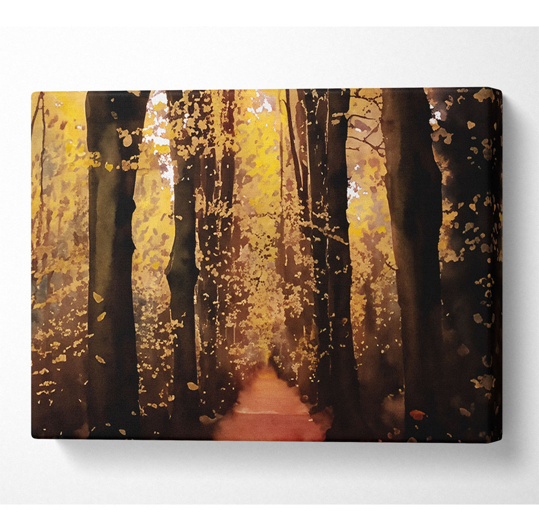 Woodland Walkway - Kunstdrucke auf Leinwand - Wrapped Canvas