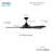 Dyno 52" Led Ceiling Fan