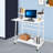 31.5" 3-Tier Rolling Computer Desk Modern Simple Computer Desk Flexible Home Office Desk Anti-Slip Free Standing-1042422741-1042422746