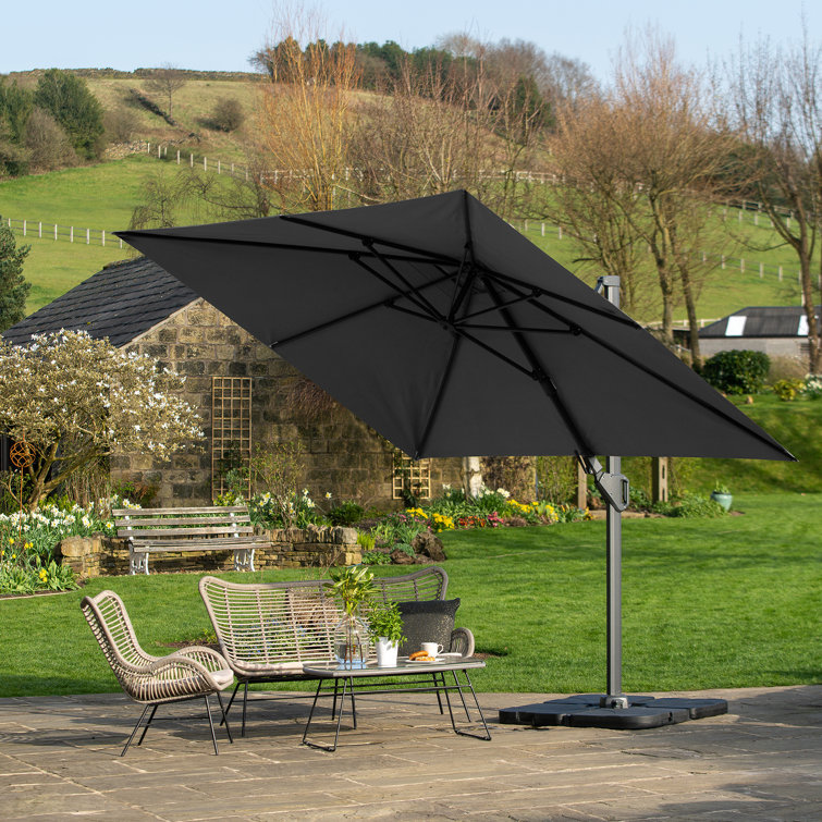 Batson 350cm X 260cm Rectangular Cantilever Parasol