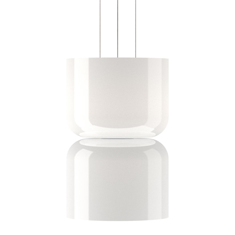Luminaire suspendu géométrique à 2 lumières Totem