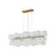 Baltser 10 - Light Dimmable Kitchen Island Bubble Glass Chandelier-1671043030