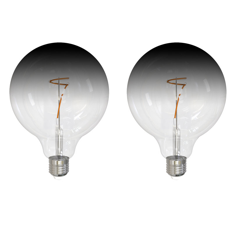 Ampoule G40 4,5 W à intensité variable avec finition en verre transparent / fumée et base moyenne (E26)