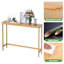 Console, table d'entrée, table de couloir en bambou 39 po 