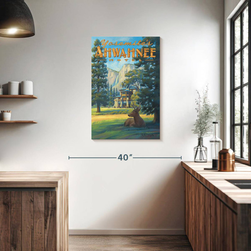 Alvord Ahwahnee Hotel, H 36 po x l 24 po