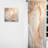 Amina Abstract Milky White Flow I - Abstract Shapes Curtain - Velvet Room Darkening - 1 panel-1660522092