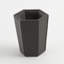 Tiffany Pencil Cup-Graphite Leather-1870674814