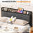 Full Size Metal Platform Bed Frame-1795361074