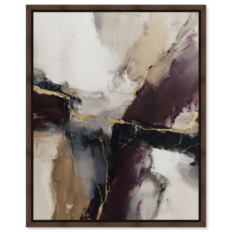 «Royal Alchemy III», reproduction d'art sur toile encadrée par Art Remedy, cadre en noyer, 16 x 20, 17"H x 21"W, Walnut Frame