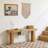 63" Solid Wood Console Table