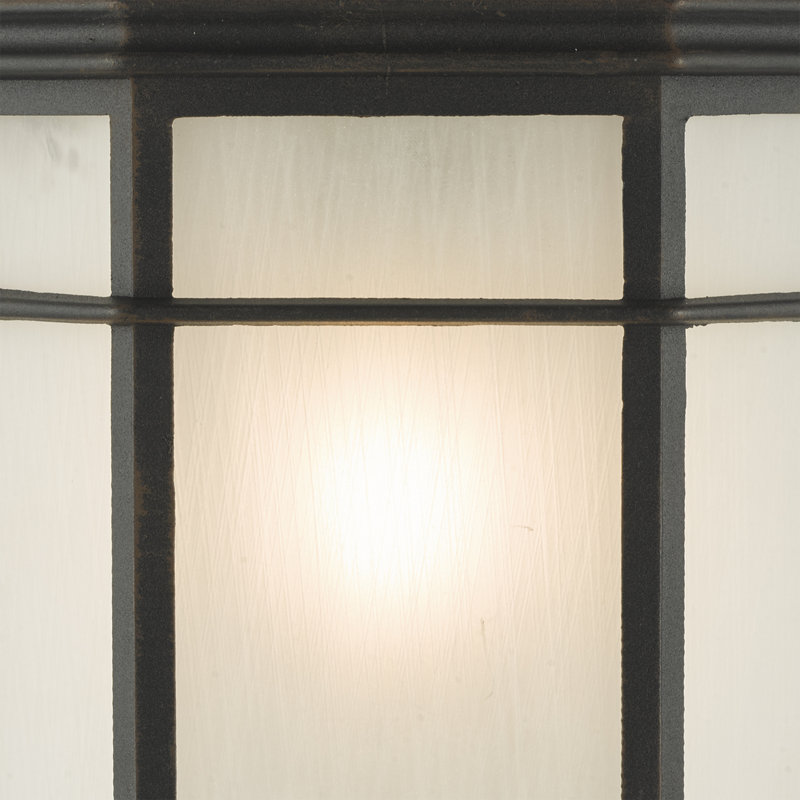 Edwin Black Outdoor Wall Lantern