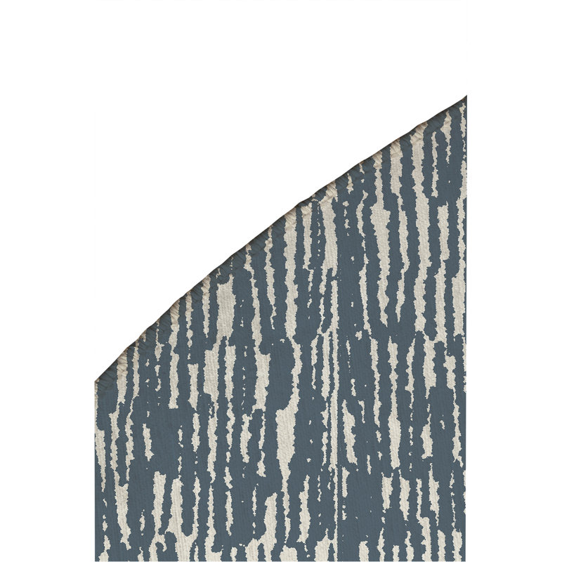 Tapis d'extérieur antidérapant Strands, Rond 5 pi