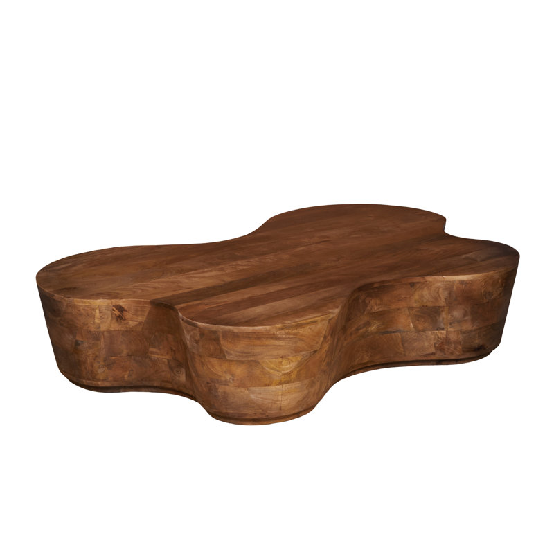 Free Form Solid Wood Premium Coffee Table