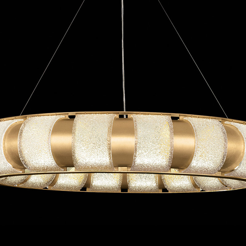 Bond 18 - Light LED Pendant, Gold, Clear