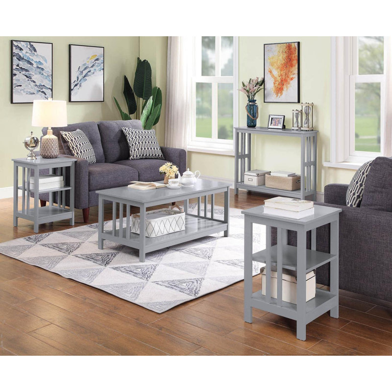 Meribelle 39.5'' Console Table, Grey