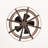 Best Sells Modern Enclosed Ceiling Fan Indoor With Remote Control And Bladeless Rust Red Industrial Ceiling Fan Light Kit-2025177713