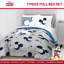 Ensemble de lit simple avec taies décoratives Mickey Mouse-113696144