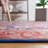 Gadbois Oriental Navy/Rust Area Rug-1536828510