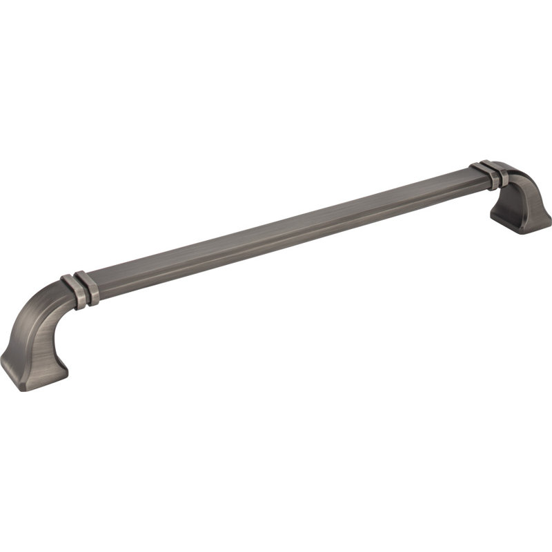 Ella Bar Pull, Brushed Pewter, 6 5/16
