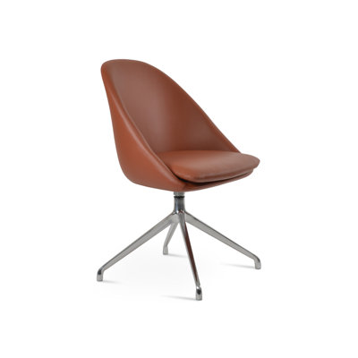 Chaise d'appoint pivotante Avanos Spider