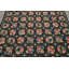 Tapis traditionnel en laine tissé à la main noir et rose 5 pi 8 po x 8 pi 6 po