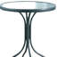 Hogan Round Metal Outdoor Bistro Table , 62cm cm W 62cm cm D