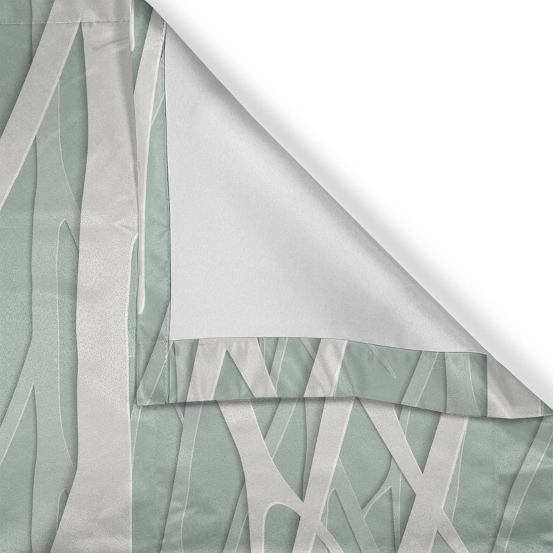 Semi Sheer Curtain Pair
