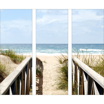 3 Piece No Frame Painting on Glass