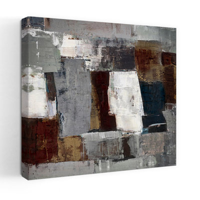 Si ces murs pourraient parler, art contemporain abstrait