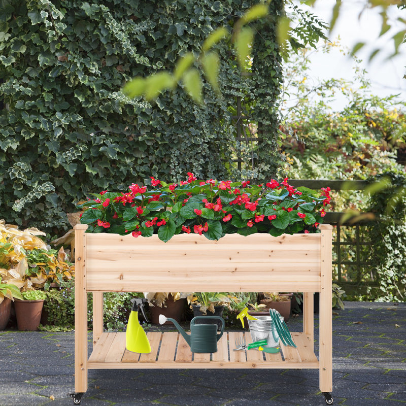 Jaydus Wood Elevated Planter
