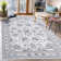 Washable Area Rug for Living Room Vintage Rococo Soft Rugs for Bedroom Stain Resistant Runner Rug for Hallway Laundry Low Pile Non Slip Distressed Accent Floor Mat Non-Shedding Foldable Rugs Indoor Office Farmhouse Decor