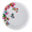 Butterfly Garden 16-Piece Lightweight Chip-Resistant Bone China Dinnerware Set, Service for 4