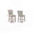 2pc Counter Height Chair
