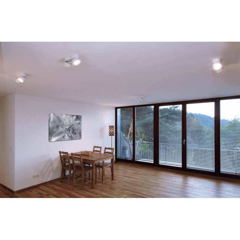 Aluminium LED Spotlight, 9.1cm H x 16cm W x 7.5cm D