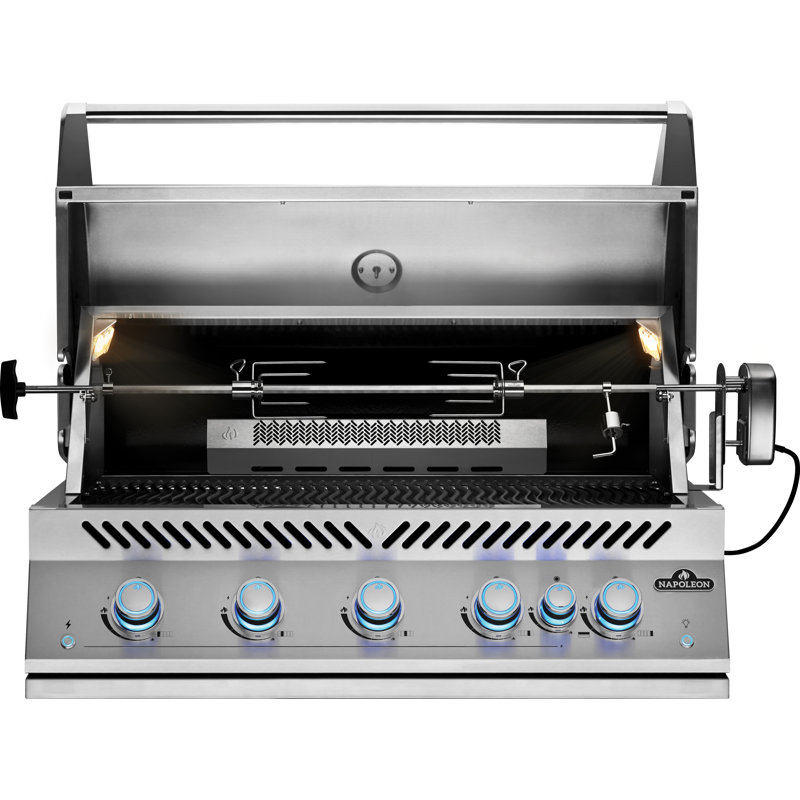 Built-In 700 Series 38" with Infrared Rear , Stainless Steel, Liquid Propane