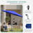120" Market Patio Umbrella, Octagonal, Navy-1990716194-1993895533