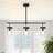 Luminaire suspendu 3 lumières Levona-100709616
