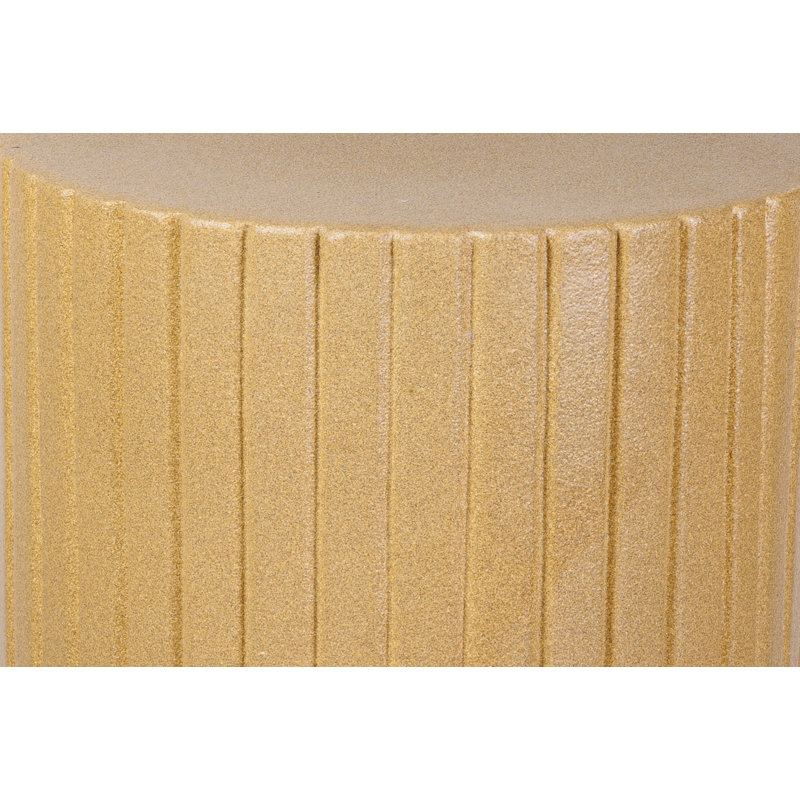 Table d'appoint Flute, Shale mat
