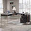 Bureau en L avec grand bureau