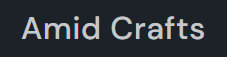 Amid Crafts Logo