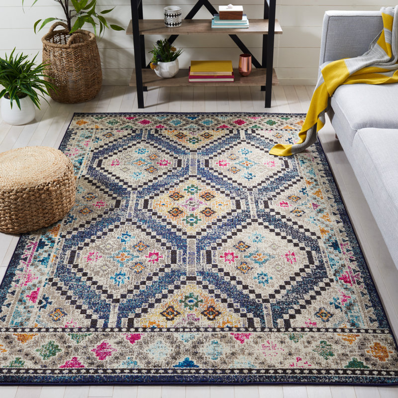 Ekam Performance Southwestern Rug, Rectangle 5'3" x 7'6"